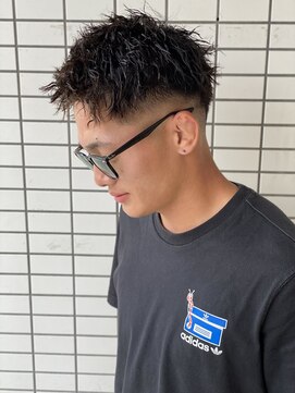 スウェル 柏店(Swell) ダークアッシュ/アッシュブラック/カルマパーマ/ベリーショート