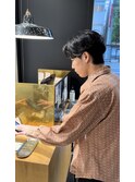 毛流れセンターパート