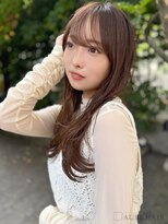 オーブヘアー ハル 佐野店(AUBE HAIR hal) 20代・30代_ナチュラル波巻きロング