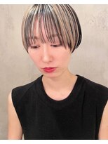 スノッブエンバンプ(snob enVAmp) 【河原町/三条/四条】マッシュショート×デザインカラー