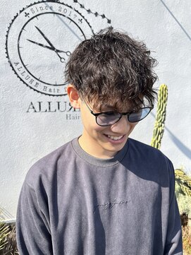 ヘアーデザイニングアリュール(Hair Desining ALLUЯE) ツイストスパイラルパーマ