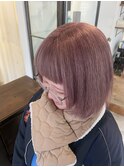 ブリーチでしか出せない透明感カラー