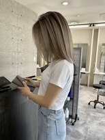 ウル 岡山駅店(ULu.)&nbsp;ハイライトハイトーンダブルカラー20代30代40代ULu岡山