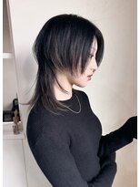 ドライブ(drive)&nbsp;ウルフカット　マッシュウルフ　ジェンダーレス　グレーカラー