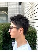 スパイキーショート、アップバング、池袋