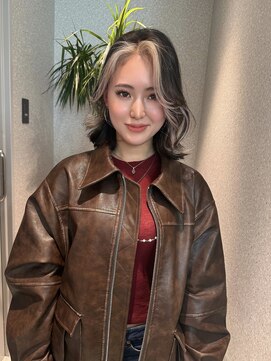 天神美容室 【KASUMI天神美容室】ハイトーン×フェイスフレーミング