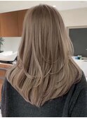 ハイライトバレイヤージュダブルカラーケアブリーチ30代40代