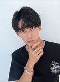 フェザーショート韓国マッシュフェザーパーマ韓国ヘア三鷹