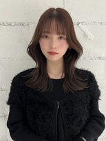 ヨーク(YOKE)&nbsp;ミディアムレイヤーくびれヘアくすみベージュ髪質改善