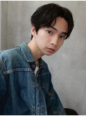 刈り上げなしセンターパート