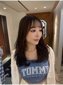 小顔見え×艶レイヤーで柔らかい印象に