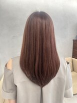 インビテーション(invitation) ロングレイヤー・アプリコットブラウン・イルミナカラー