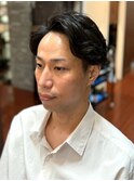 メンズパーマ/フェザーパーマ/メンズカット/銀座＜理容室＞