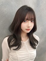 クム(kumu)&nbsp;【kumu】ミディアムレイヤー/顔周りカット/栄/名古屋