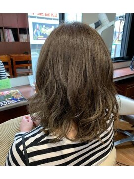 ミライ 未来美髪デザイン(mirai) サブリミック＆N.エアウェーブ+カット+ナシードカラー