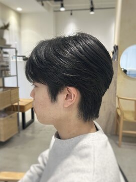 ビューバイネオリーブ 用賀店(Beau'r by neolive) ダークアッシュニュアンスパーマ韓国マッシュ《用賀》