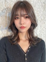 オリンテ バイ レシッド 表参道(orente by rcid)&nbsp;韓国レイヤーロング美髪グレージュアッシュインナーグレージュ