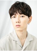 くせ毛風ダークアッシュ重めスマートマッシュf仙台