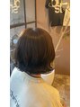 オネスト 八柱店(onest)&nbsp;癖を生かしてパーマ風スタイル。