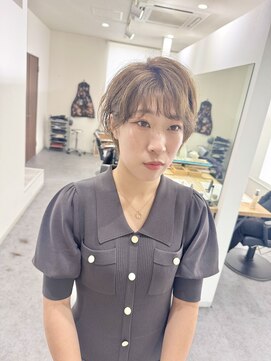 エルエスヘアー(LS HAIR) 【片山陽基】20代女性◯ベリーショートと無造作パーマ