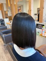 ヘアショップ エヌアンドエー 久喜菖蒲店(hair shop N&A)&nbsp;凛とした女性らしさ溢れる◎ストレートボブ
