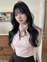 リヴ オオサカ(LIV OSAKA)&nbsp;ダークグレージュ/韓国レイヤー/ロングレイヤー/似合わせカット