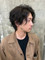 メンズサロン キング 高槻店(Men’s salon K!ng)&nbsp;波巻きツイストスパイラルパーマ/フェザーパーマ/眉毛/メンズ