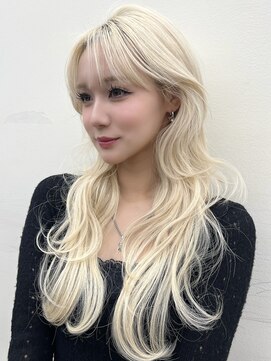 ベル 表参道Terrace(Belle) ハイブリーチ抜きっぱなしブリーチホワイトカラーハイレイヤー