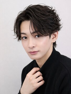 ザ サードヘアー 津田沼 annex(THE 3rd HAIR) フェザーパーマ センターパート