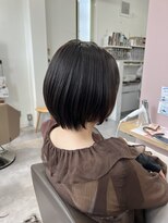 ピュールメゾン サンクチュアリ(Pure Maison Sanctuary) 丸み、艶のあるショートボブ