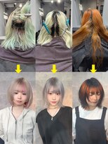 ニュイ 新宿(Nuit)&nbsp;複雑履歴解消、ブリーチデザイン