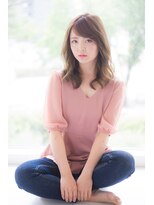 ヘアーデザイン メルシー(Hair design merci)&nbsp;イルミナヌード×重めバング