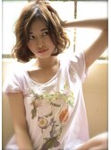 siena ラフに決まるゆるふわボブ