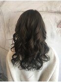 ブルーアッシュ　ヘアカラー
