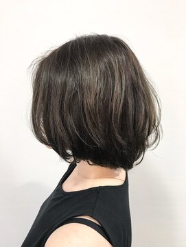 アバーブザビューティーアイランド(Above the beauty island) 【Above吉祥寺】大人かわいい☆伸ばしかけグレージュボブ