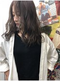 TLONY渋谷horiブリーチ無しプラチナグレージュ