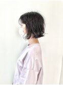 ミックスパーママロンベージュAラインボブ【吉祥寺】