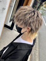 デコヘアーフラッペ(DECO HAIR frappe) ツートンウルフ！