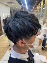 クオリス 上板橋店(QUALIS) 高校生メンズカット×アイロンカール仕上げ【簡単セット】