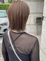 サロンドミルク 新百合ヶ丘店(salon de MiLK)&nbsp;《お客様スタイル　五月女》透明感たっぷりハイライトカラー