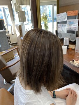 アート(art) 白髪ぼかしハイライト