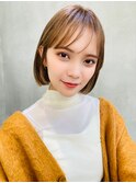【kate 大宮】大人ショートボブ×ライトブラウン