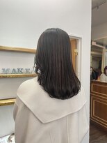 メイクス 表参道(MAKE'S omotesando)&nbsp;【堀口】ダークブラウン×セミロング