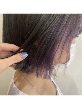 イオエ 岡本(ioe) イメチェン/フルバング/似合わせ/レッドブラウン/デジタルパーマ