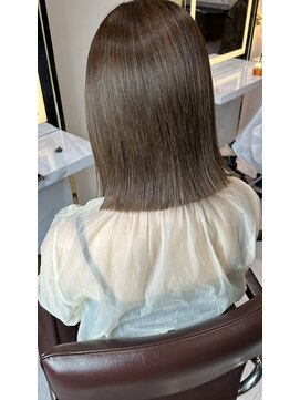 エコル(EKOLU) ash beige×髪質改善トリートメント