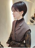 丸みマッシュショート