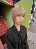 デザインカラー!ウルフの襟足カラー!