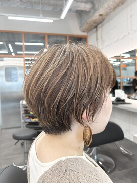 エイト 立川店(EIGHT) ☆ナチュラルハイライト×マッシュショート☆