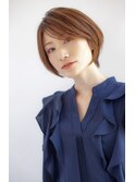 大人可愛い/ショートボブ/ハンサムショート20代30代40代