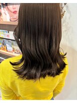 【初カラー】イルミナカラーで赤み消しベージュ＊